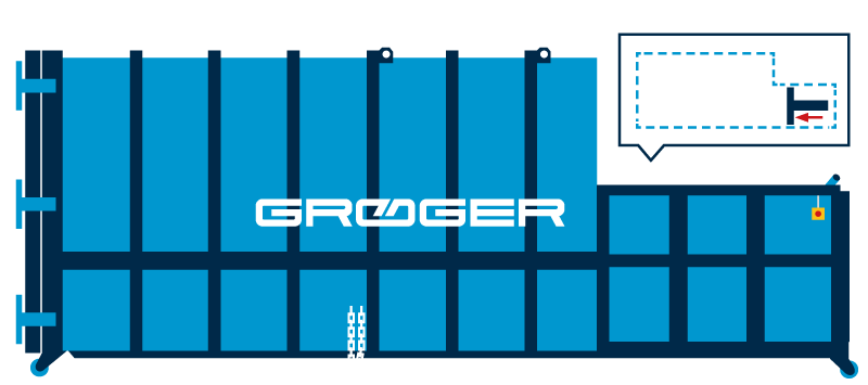 Presscontainer – 10 Kubik