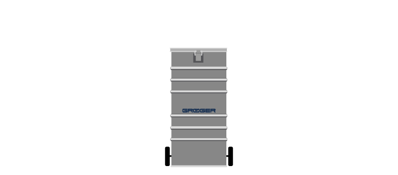 Festplatten Sicherheitsbehälter – 70 Liter